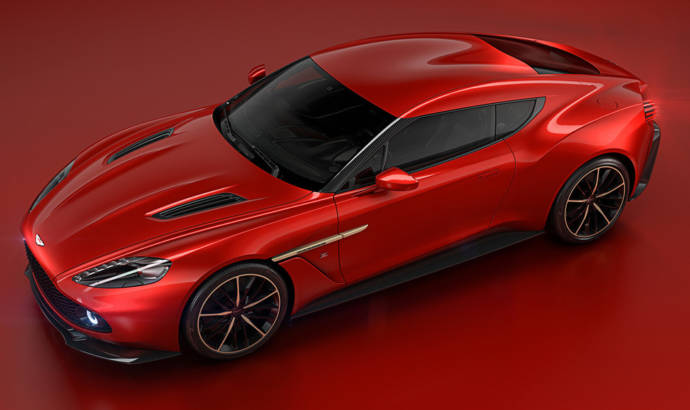 Aston Martin Vanquish Zagato Concept will be produced in a limited-run version
