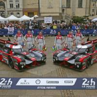 Audi celebrates 10 year of diesel engines at Le Mans