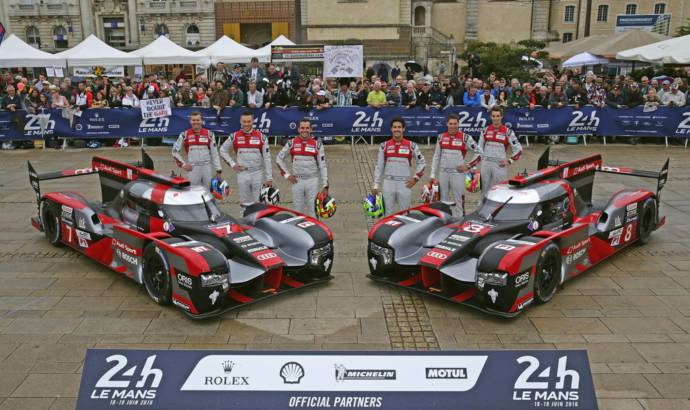 Audi celebrates 10 year of diesel engines at Le Mans