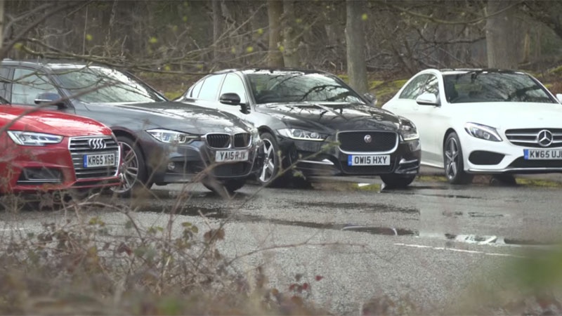 Comparison test: Jaguar XE versus its German rivals