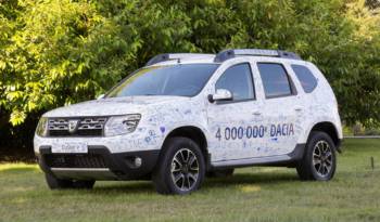 Dacia reaches its 4 millionth car sold