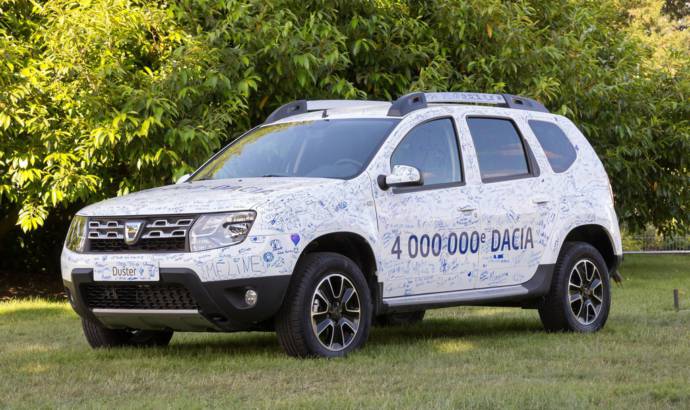 Dacia reaches its 4 millionth car sold