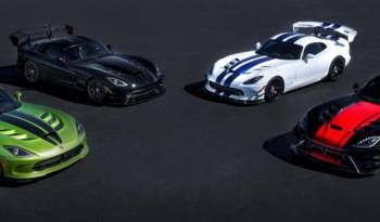 Dodge Viper 25th Anniversary models sold out already