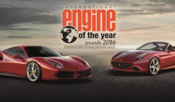 Ferrari V8 unit receives International Engine of the Year Award