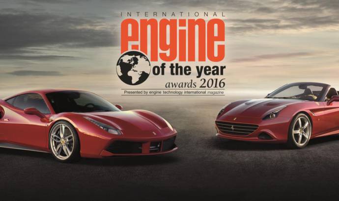 Ferrari V8 unit receives International Engine of the Year Award