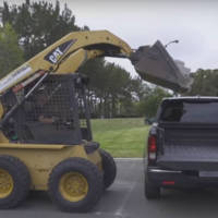 Honda Ridgeline demonstrates its bed is tougher then Silverado and F-150