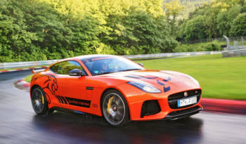 Jaguar F-Type SVR is now a Nurburgring taxi