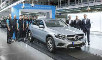 Mercedes-Benz GLC Coupe - Production started