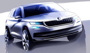 Skoda Kodiaq - First official sketches