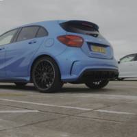 Drag battle: Mercedes A45 AMG vs Audi RS3