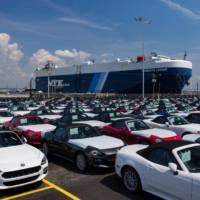 2017 Fiat 124 Spider reaches US shores