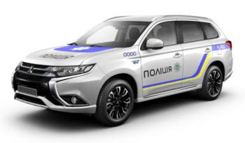 651 Mitsubishi Outlander PHEV were bought for Ukraine national police