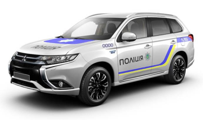 651 Mitsubishi Outlander PHEV were bought for Ukraine national police