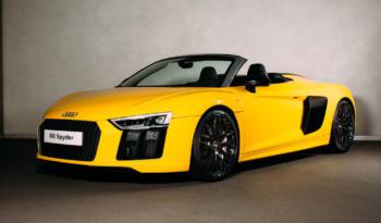 Audi R8 Spyder UK pricing announced