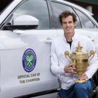 Jaguar celebrates Andy Murray Wimbledon victory