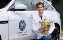 Jaguar celebrates Andy Murray Wimbledon victory