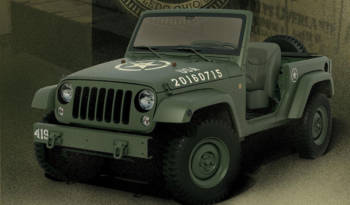 Jeep Wrangler 75th Salute concept introduced