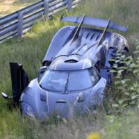 Koenigsegg One:1 crashed on the Nurburgring