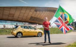 Nissan to offer gold-wrapped Leaf to UK medalists at Rio