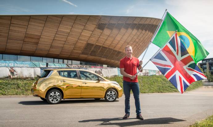 Nissan to offer gold-wrapped Leaf to UK medalists at Rio