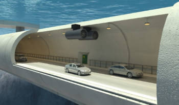 Norway will develop the first network of underwater bridges