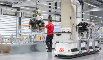 Porsche builds new V8 engine plant