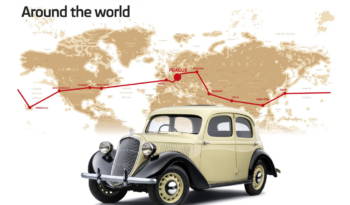 80 anniversary for Skoda Rapid's trip around the world