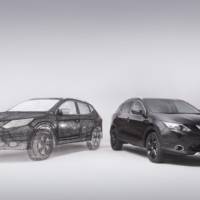 Nissan Qashqai becomes largest 3D pen sculpture