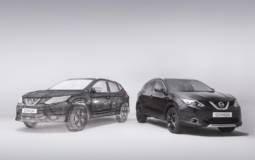 Nissan Qashqai becomes largest 3D pen sculpture