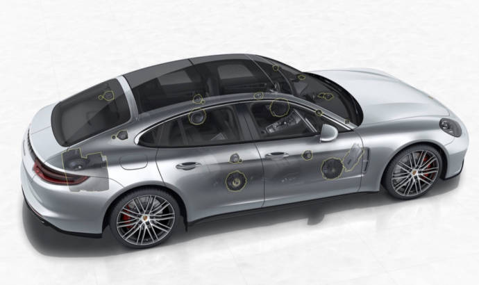 Porsche Panamera will feature a Burmester sound system