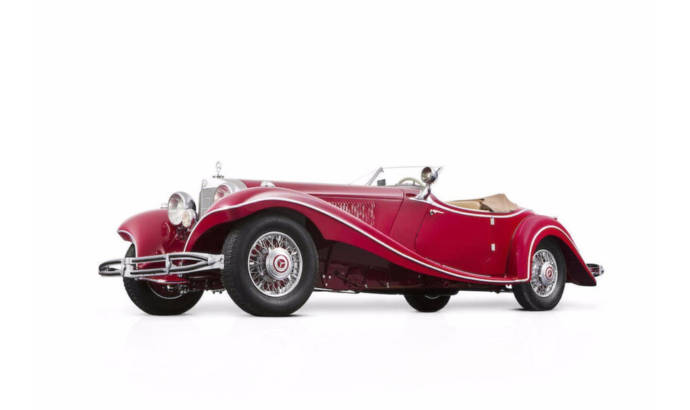 This Mercedes-Benz 500K Roadster Special is going for auction. And has a unique story