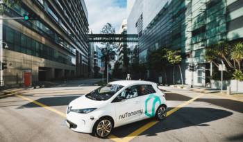 nuTonomy introduces first autonomous taxi in the world