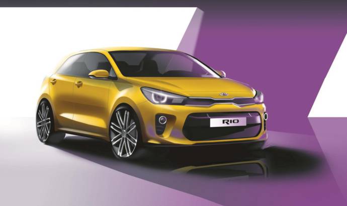 2017 Kia Rio first image unveiled