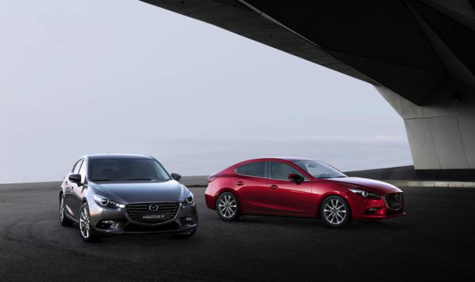 2017 Mazda3 updated on the UK market