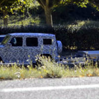 Next generation Mercedes-Benz G-Class - Spy video