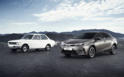Toyota Corolla celebrates 50 years
