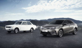 Toyota Corolla celebrates 50 years