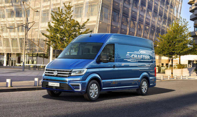 Volkswagen e-Crafter Concept unveiled