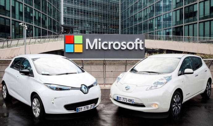 Microsoft and Renault-Nissan sign partnership