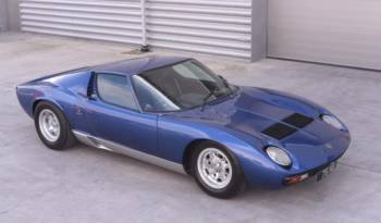 1971 Lamborghini Miura owned by Rod Stewart up for sale