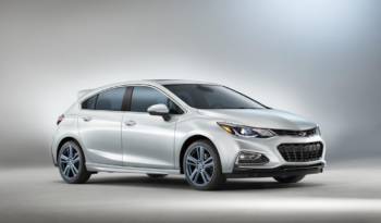 2017 Chevrolet Cruze RS Hatch Blue Line to be introduced at SEMA