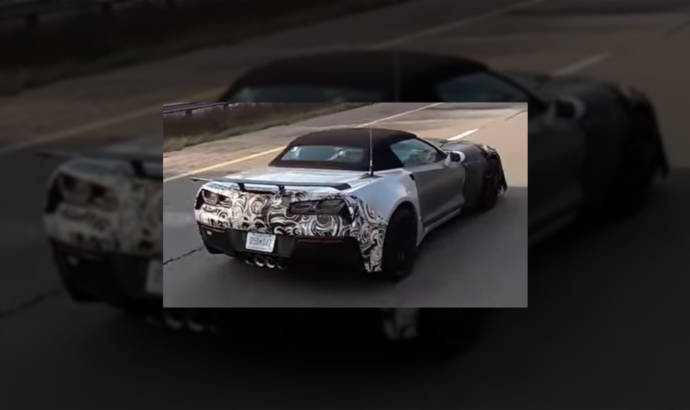 2018 Chevrolet Corvette Z01 - Spy video