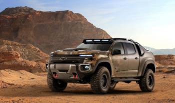 Chevrolet Colorado ZH2 - Official pictures and details