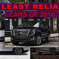 Consumer Reports - Top 10 least reliable vehicles