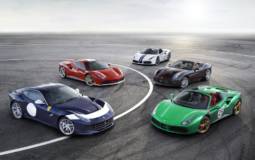 Ferrari 70 th Anniversary models unveiled in Paris