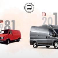 Fiat Ducato celebrates 35th anniversary