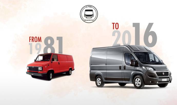 Fiat Ducato celebrates 35th anniversary