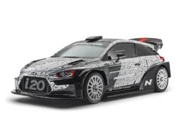 Hyundai unveiled its 2017 i20 WRC racecar