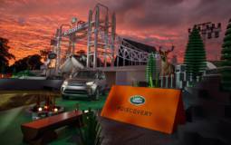 Land Rover Discovery unveiled on a Lego version of Tower Bridge