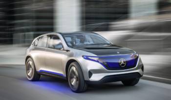 Mercedes Benz Generation EQ concept makes world debut